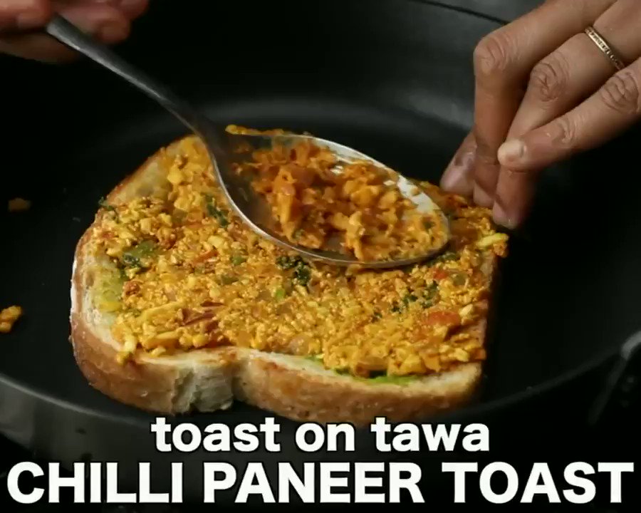 Hebbar's Kitchen on Twitter "paneer toast recipe paneer cheese toast