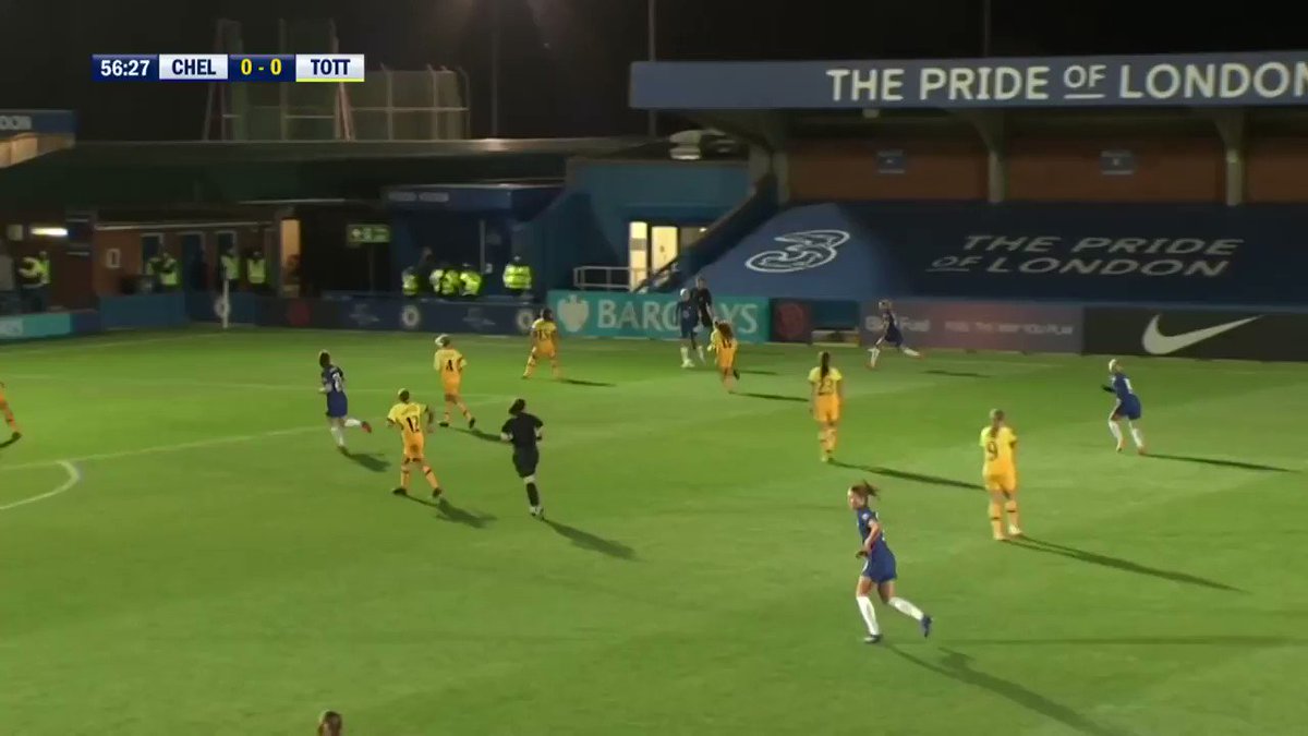 Sam Kerr goes close to finding the breakthrough in the second half! Who are you backing to find the winner in this #ContiCup clash?