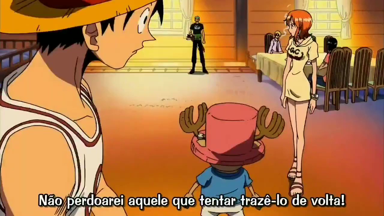 Eu sabia que o zoro tinha uma mania de se perder mas aí já é