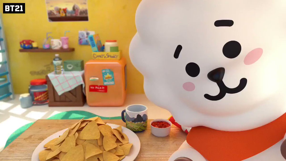 BT21 BTS ラーメン鉢 カレー皿 (RJ THE FOODIE) RJ