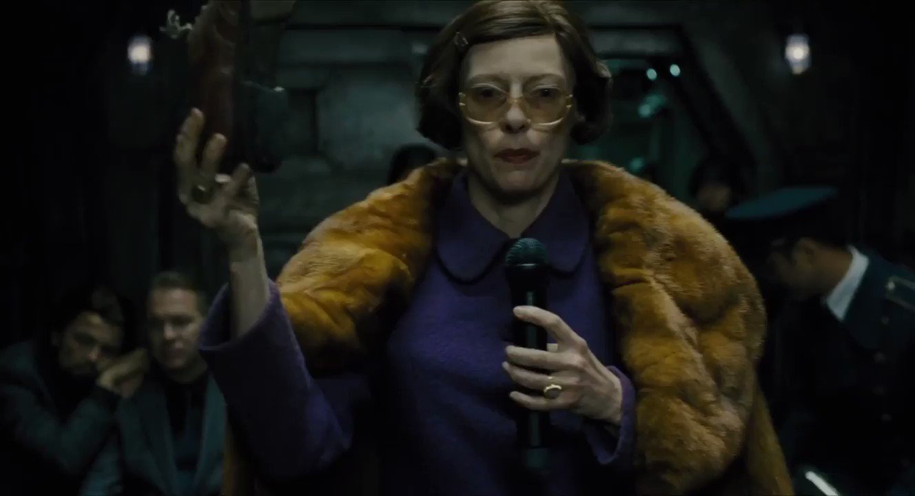 Happy 60th birthday Tilda Swinton ~ Snowpiercer (2013) 