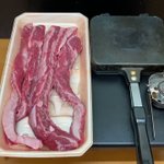 牛サガリ肉の最高においしい食べ方!バーナーを使ったらあっという間