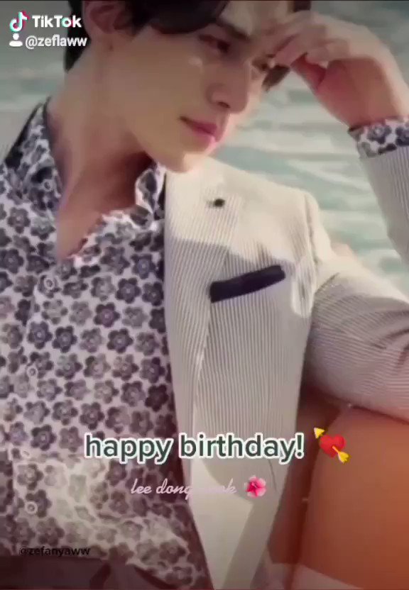 Happy Birthday Lee Dong Wook     !    