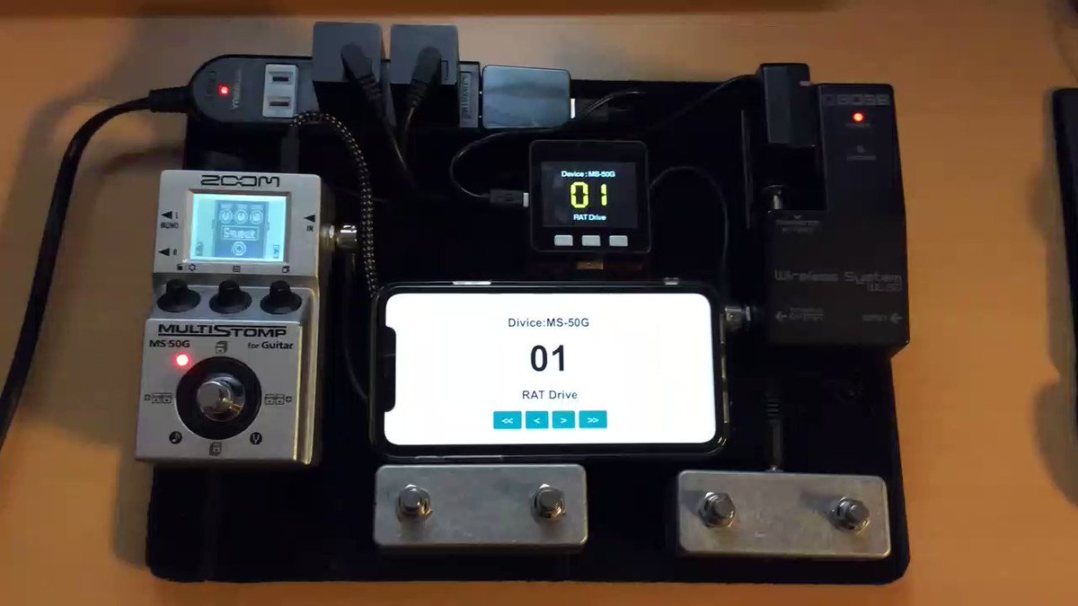 SOUND SPRITE MOD】ZOOM MS-50G マルチストンプ karatebih.ba