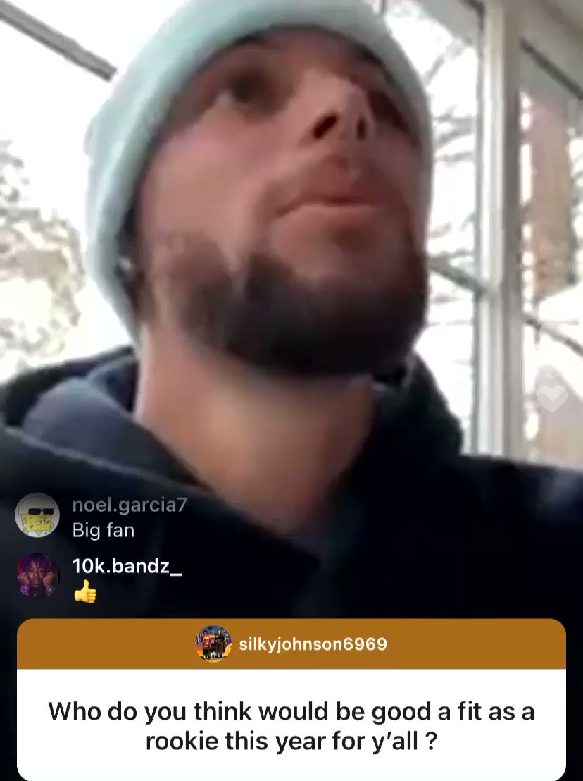 [花邊] Steph Curry：我們可能需要選個大個子