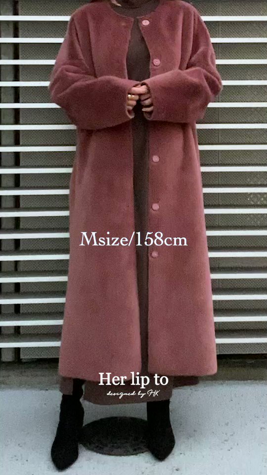 Herlipto Faux Fur Reversible Coat | angeloawards.com
