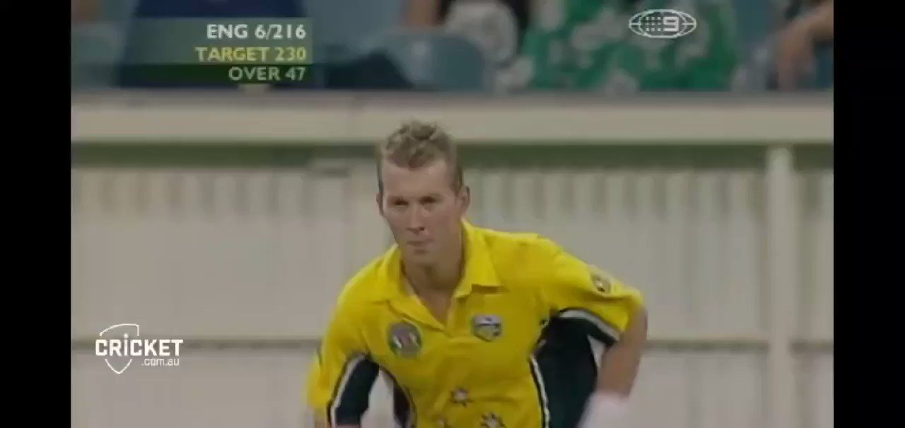 Fast Full Straight Bowled! That was the Brett Lee way  Happy Birthday Binga  