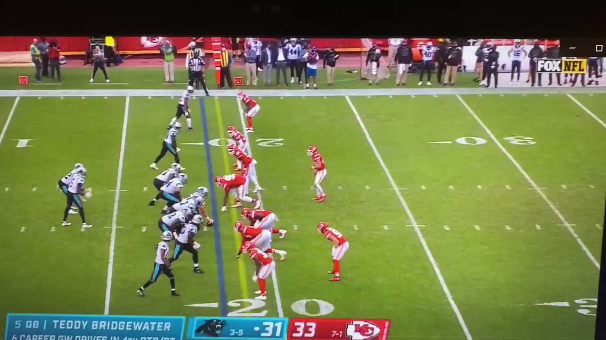 Joe Person This Appears To Be The Play Christian Mccaffrey Was Injured Looks Like His Right Shoulder Collarbone Area He Came Back In For One Play Then Left Again On The