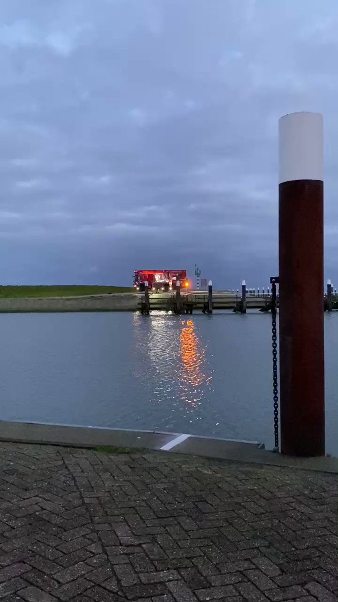 Melding brandweer Haven Oudeschild