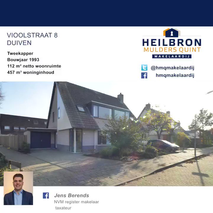 Deze woning klinkt als muziek in je oren ?? ?? Vioolstraat 8 te Duiven ?? Tweekapper ?? ca.