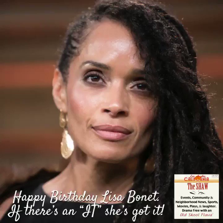 Happy Birthday Lisa Bonet born today s date in 1967   
