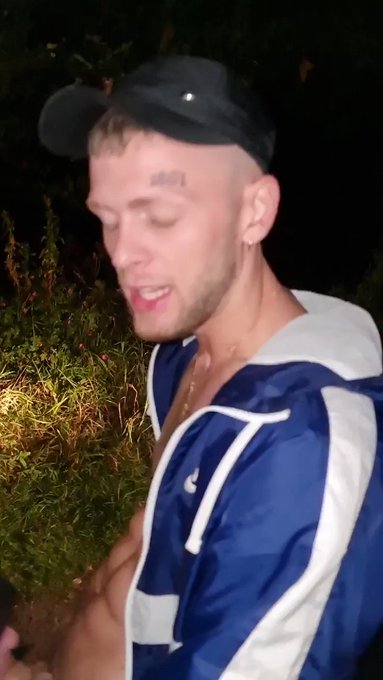 Get this dick hard so I can ram it up your arse!??? #scally #bareback #outdoor #cruise #dogging #chav