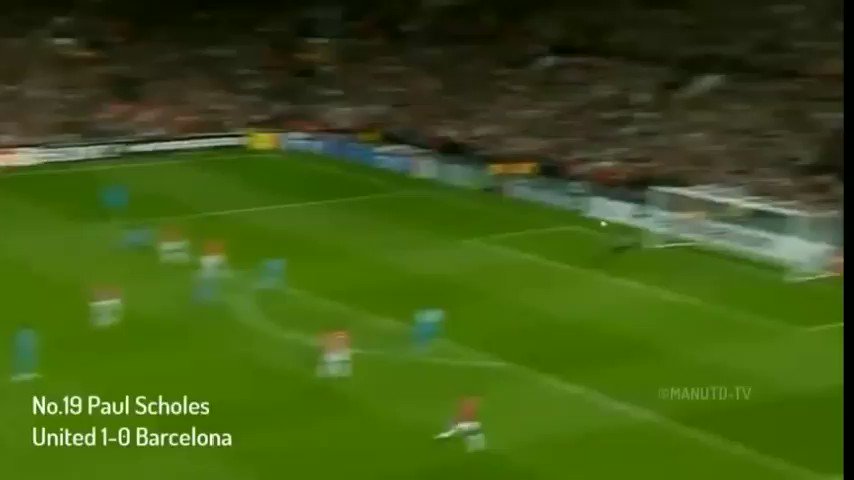 Happy birthday Paul Scholes. I just can\t forget this treat from you....  