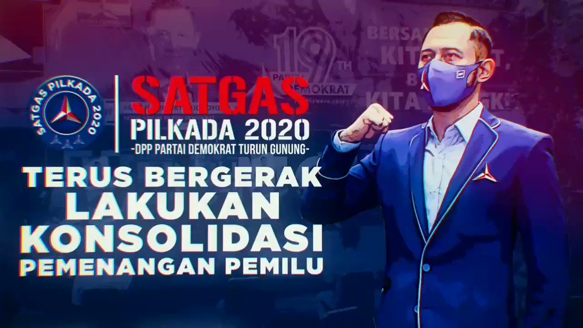 Satgas Pilkada DPP Partai Demokrat terus bergerak lakukan Konsolidasi untuk pemenangan Pilkada 2020 ๐ช๐๐
#PartaiDemokrat
#Pilkada2020
#SatgasPilkadaDemokrat
https://t.co/u4Eiyz2vuF