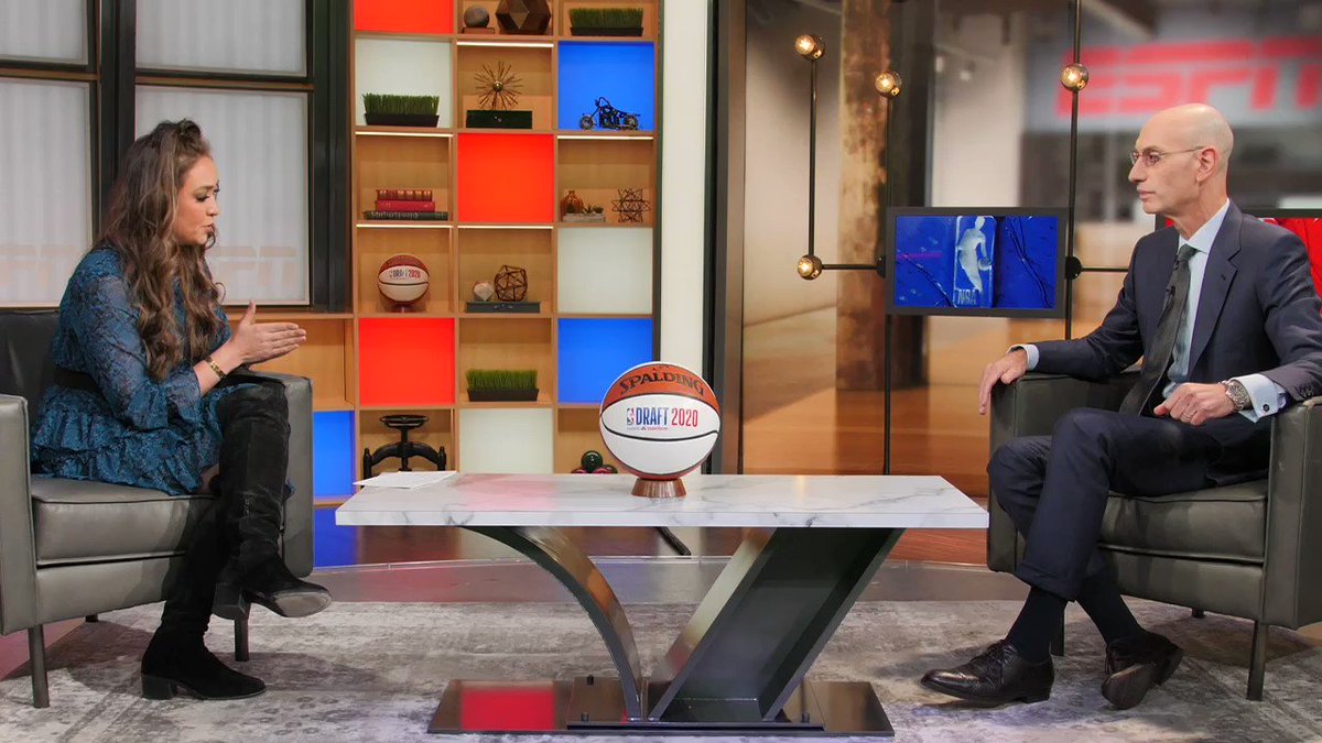 “As difficult as the bubble was, this one is even harder.” -
Commissioner Adam Silver on the warp speed planning for the start of the NBA regular season in just about a month.
Link to full #HoopStreams:
https://t.co/92HEPj3kOm https://t.co/TgQx2BNKZN