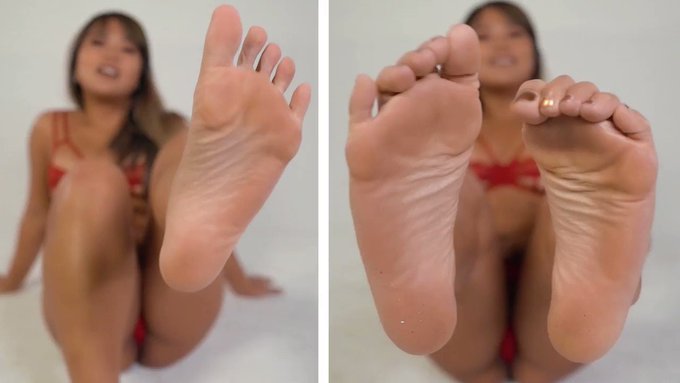 NEW! You love my dirty soles, don't you foot bitch? Well come over here, sit on your hands and get ready