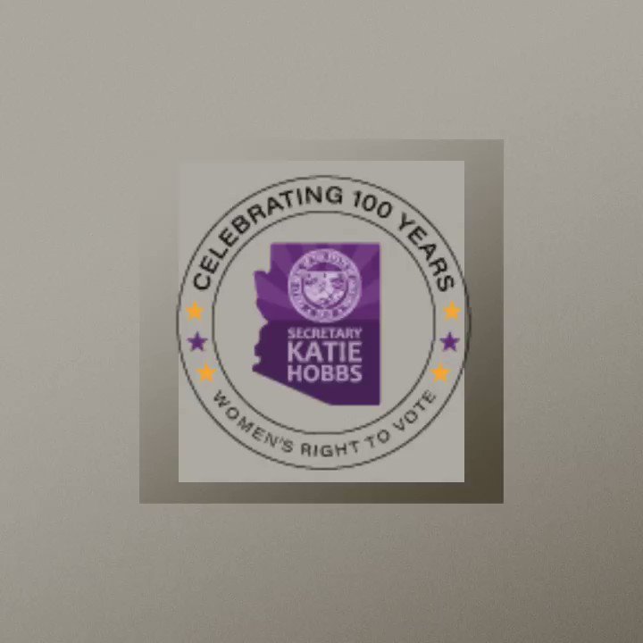 Secretary Katie Hobbs (@SecretaryHobbs) on Twitter photo 2020-11-20 01:00:11 The Arizona Secretary of States office invites you to join us in commemorating the Suffrage Centennial. The Arizona Secretary of States office invites you to join us in commemorating the Suffrage Centennial.