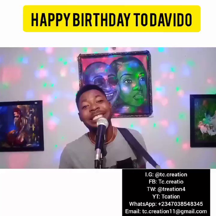 Happy birthday david adeleke aka OBO             