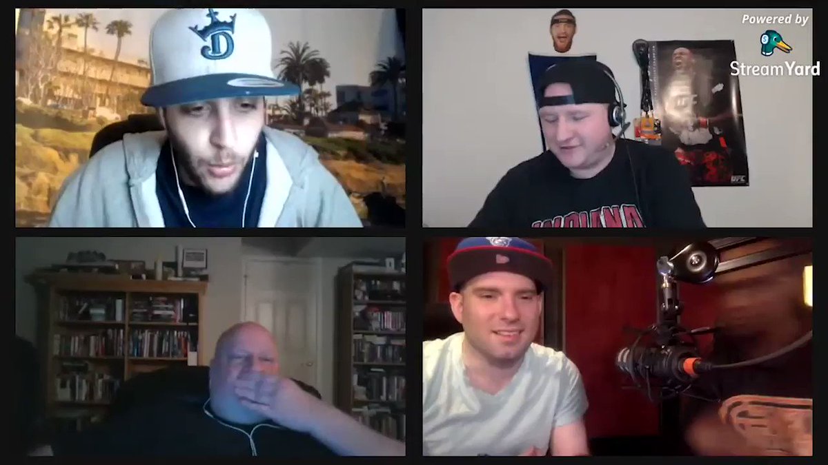 Back when @JGNiteTrain23 made an appearance on @MMARadio_ playing some Lodden Thinks 🤣😂 @BrettAppley @suntszu @BigMarley3 #UFC255 https://t.co/EKrwB6uaxq