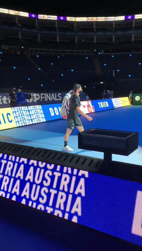 2019: Finalist
2020: _______.
@ThiemDomi #NittoATPFinals https://t.co/XAmlLWyvID