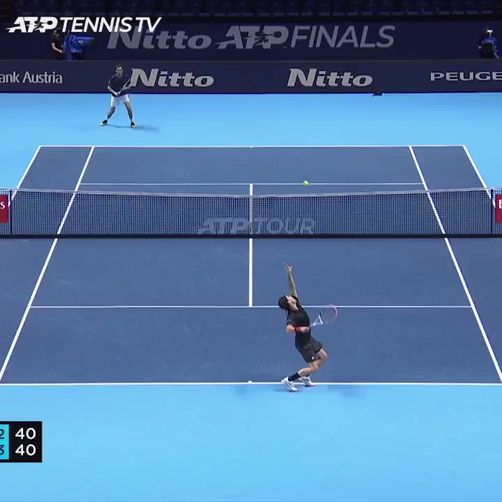 No holding back from this man 💪
@ThiemDomi #NittoATPFinals https://t.co/xEQypSswWV