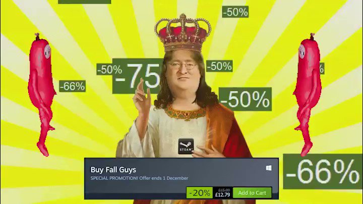 Fall Guys on X: Fall Guys is selling so well on Steam right now