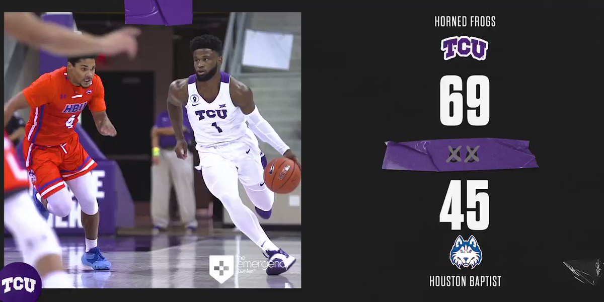 Win 1οΈβ£ in the bank!
#GoFrogs https://t.co/SjJNgMxMuq