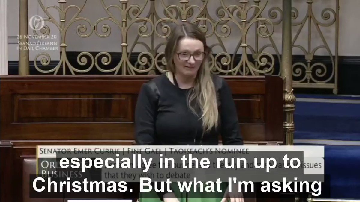 Great to hear Senators using the name ‘Green Friday’ in the chamber this afternoon!
I called on Senators this morning to turn Black Friday into Green Friday tomorrow
#ClickLocal #ShopLocal #SupportLocal
@ChampionGreenie #GreenFriday
@Damien_English @LeoVaradkar https://t.co/A3aXkwYn6g