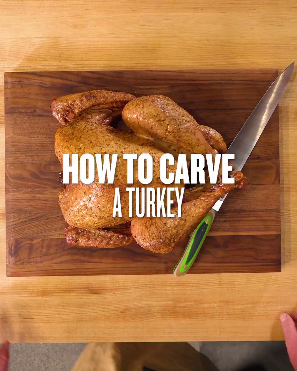 Carve out some time to learn how to slice up that Thanksgiving bird like a pro. https://t.co/5OwLesVtTK
