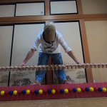 けん玉40連大皿・けん玉の達人とはこういうことかもしれない!