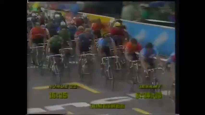 Happy Birthday to Stephen Roche  . Here he wins the 1987 World Championships in Villach 