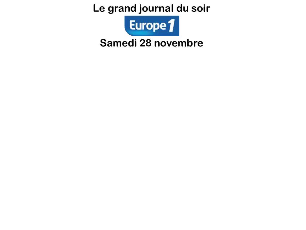 Le sommaire d’@Europe1 en images chers auditeurs à partir de 18h en direct ! @manuelvalls @julienbayou @ThibautGuilluy @FabienLecoeuvre https://t.co/oUtYXTiPJH