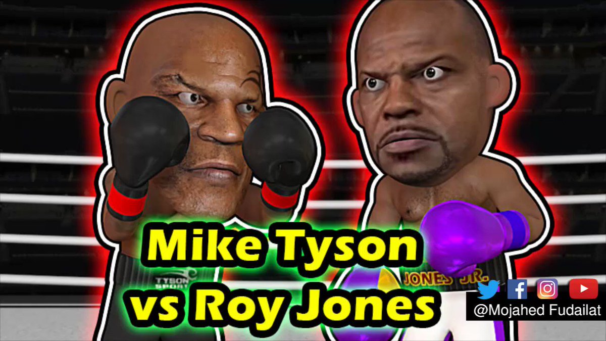 Mike Tyson vs Roy Jones legends exhibition fight
#Boxing #Animation #3DArt
https://t.co/rdtlaAlRUX https://t.co/89OjzP0lhy
