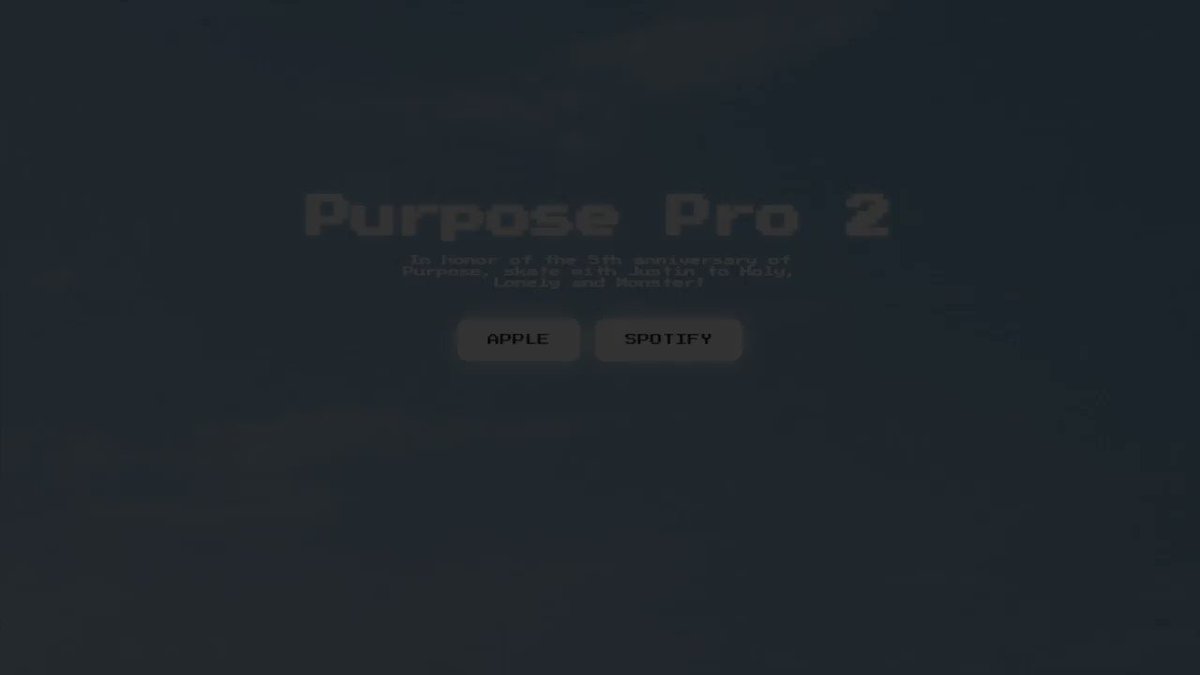 In honor of the 5th anniversary of Purpose, skate with Justin to Holy, Lonely and Monster!
https://t.co/ntsRbs0nDX https://t.co/rHfglOrdi7