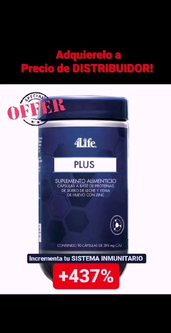 4Life Plus https://t.co/WjNYqB6g1L https://t.co/CbdqP7SnnU