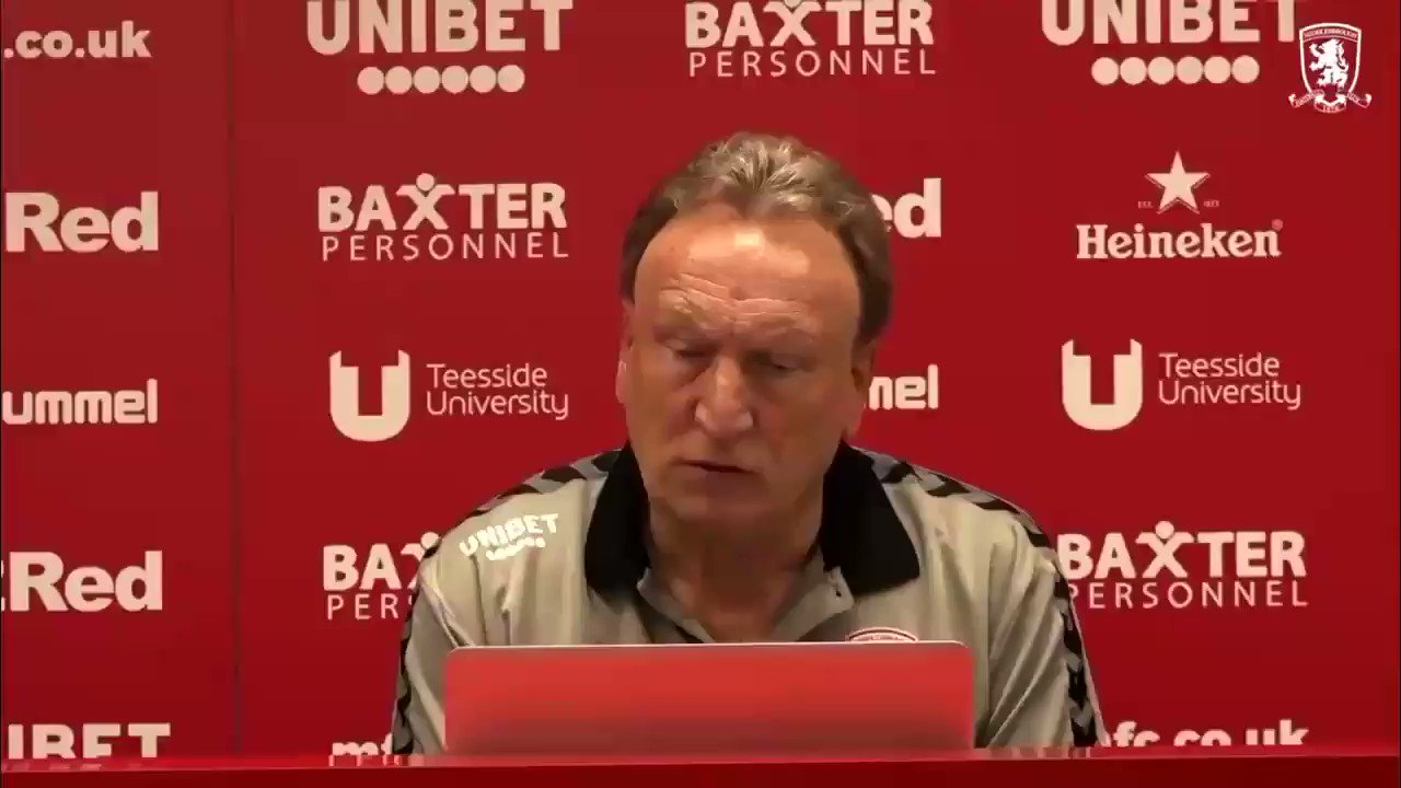 Happy Birthday to the one and only, Neil Warnock. -
One of his many highlights.
- MFC 