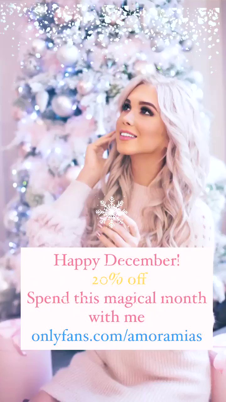 ⚜️𝒜𝓂𝑜𝓇𝒶𝓂𝒾𝒶𝒮⚜️ on X: Happy December - 20% OFF! 🎁 Spend this  magical month with me ❄️ t.coF4cIxTmheN @onlyfans #onlyfans  t.coDBet4MRFt9  X
