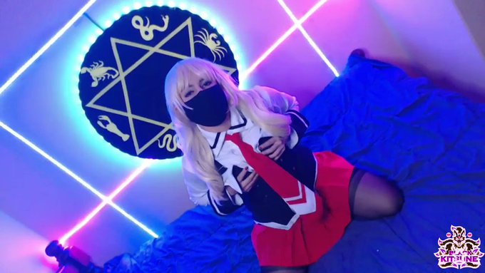 new video, premiering new cosplay of Reika Shiraki from Hentai Bible Black, if you want to see it complete