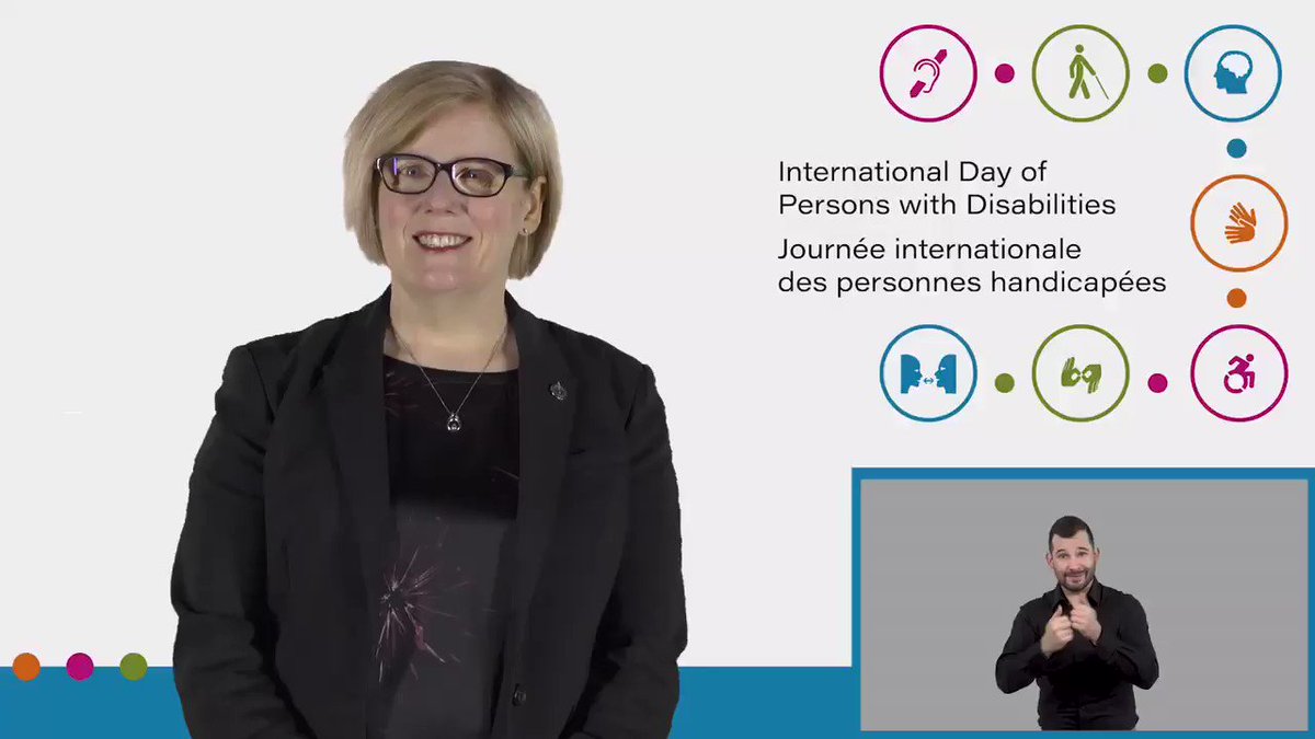 Today is the UN’s International Day of Persons with Disabilities! We join countries around the world in celebrating the valuable contributions and successes of persons with disabilities. #AccessibleCanada #IDPD2020 https://t.co/bo50uKvGm6