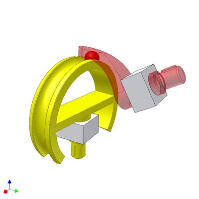 Spherical Coulisse Mechanism