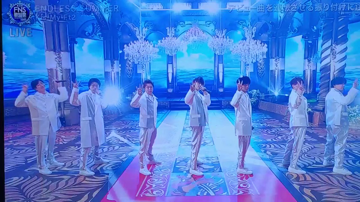 Kis My Ft2 X Fns歌謡祭 Twitterで話題の有名人 リアルタイム更新中