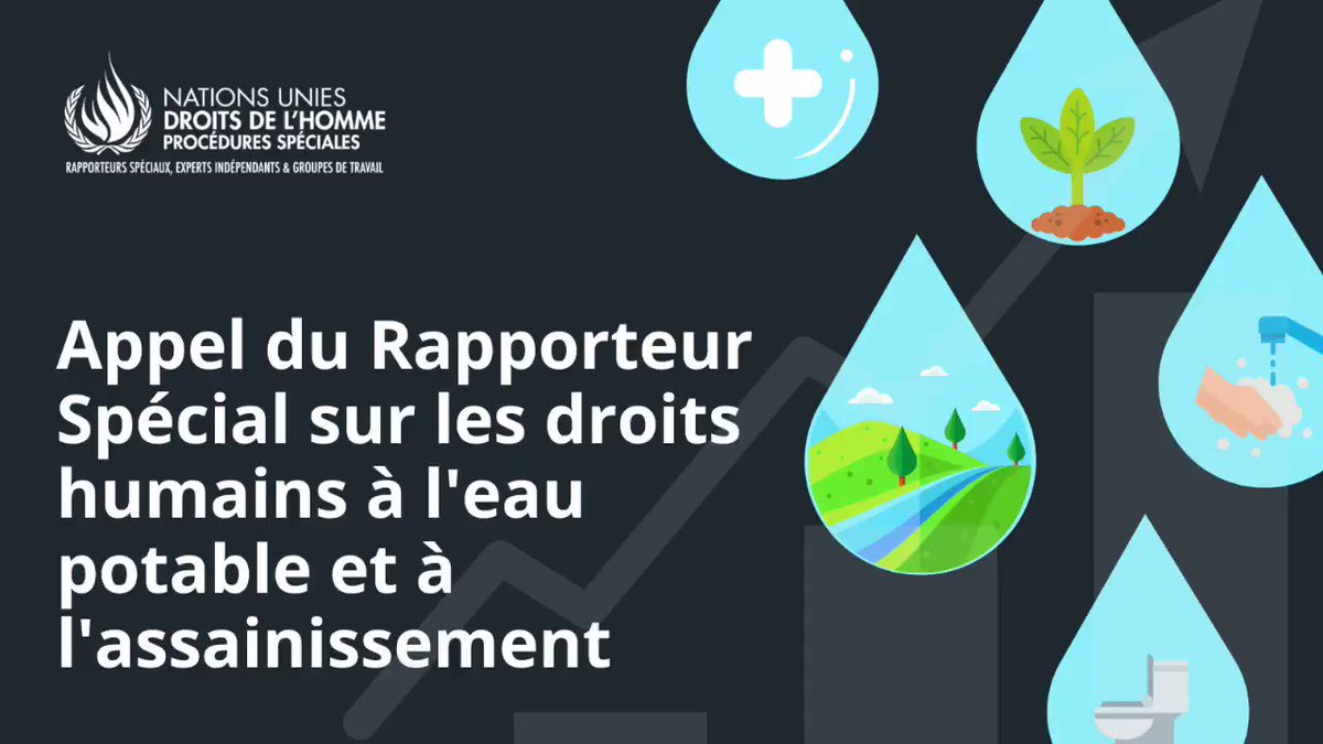 Entrée de l'eau en bourse : Retrouvez l’appel du Rapporteur spécial des Nations Unies sur le droit à l’eau @SRWatSan #LEauEstUnDroit https://t.co/cohVlgEvWt