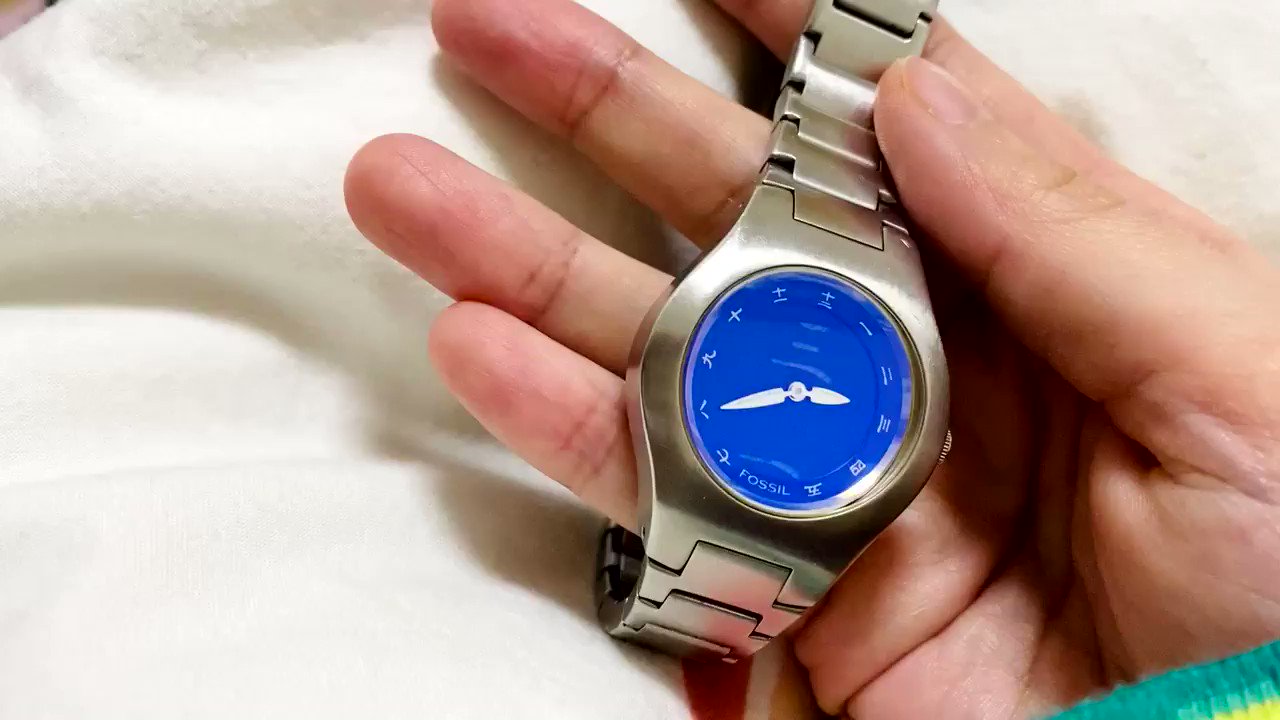 FOSSIL BIG TIC JR8000 漢数字 | ebs-santana.pt