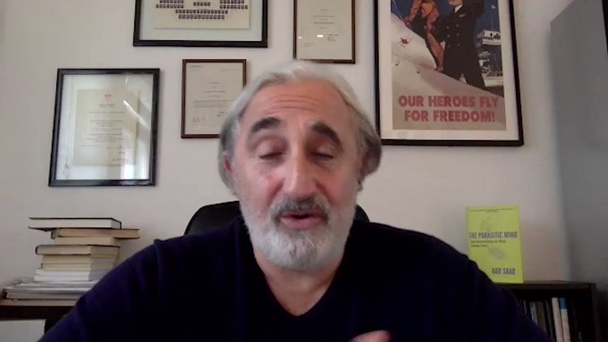 I am so excited for this week's podcast guest! @GadSaad joins the podcast to discuss his new book The