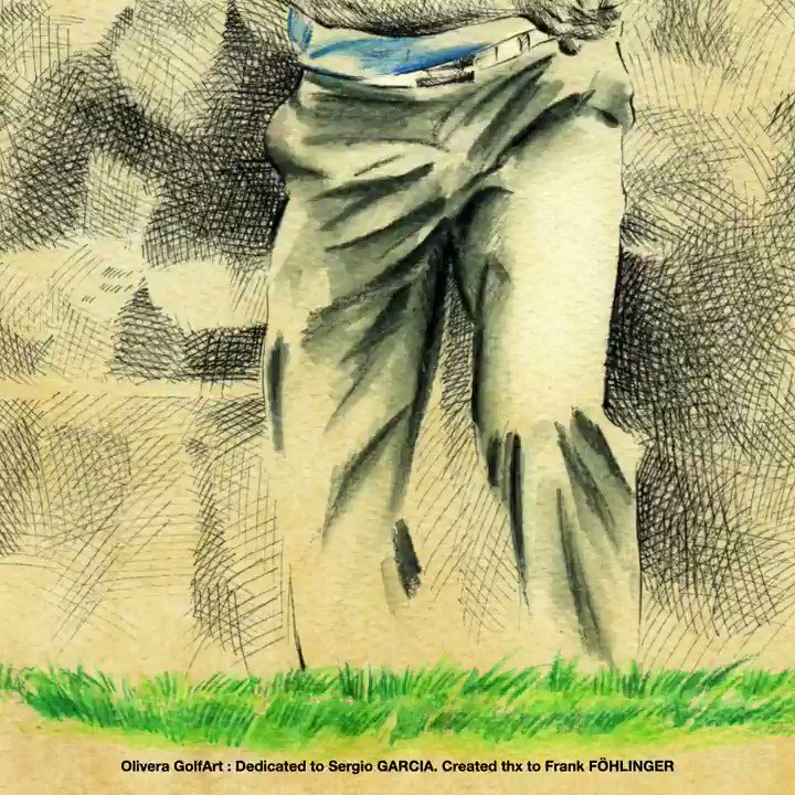 Olivera #GolfArt dedicated to great spanish golfer : Sergio Garcia.
.
This GolfArt is created thanks to @golfmomente (#ff)
.
Enjoy ! https://t.co/k5dIAqrBGS