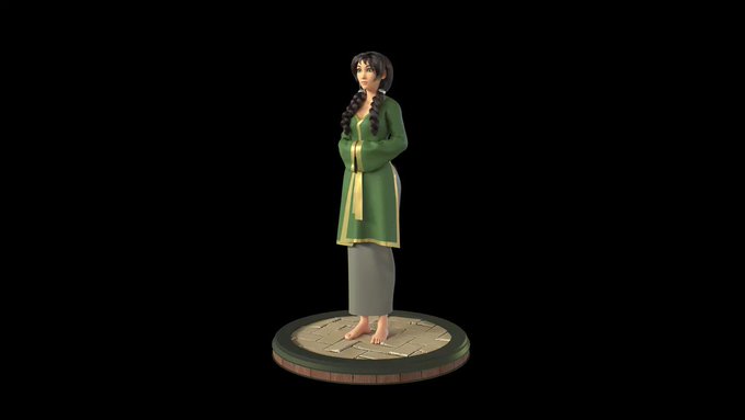 Meet Jin from Ba Sing Se

I think I might have finalized my 3D style for Avatar characters. 

Next up: