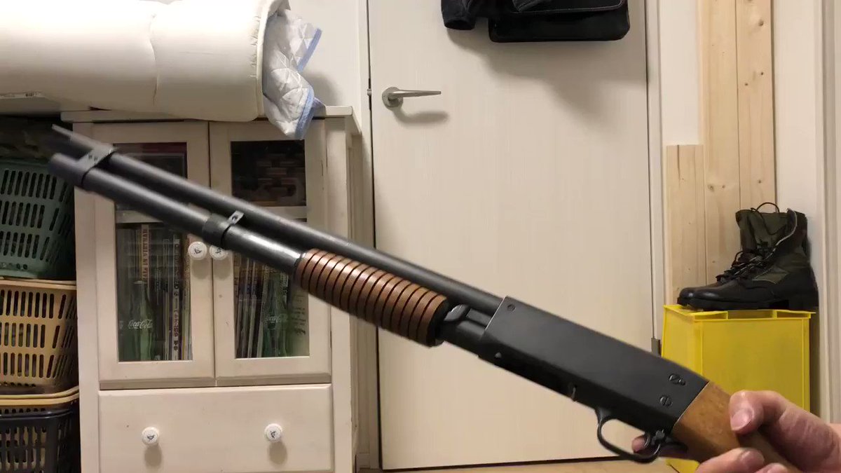 KTW イサカM37 ジャンク　ダミーシェル付き イサカM37 - ktw-airsoftgun ページ！