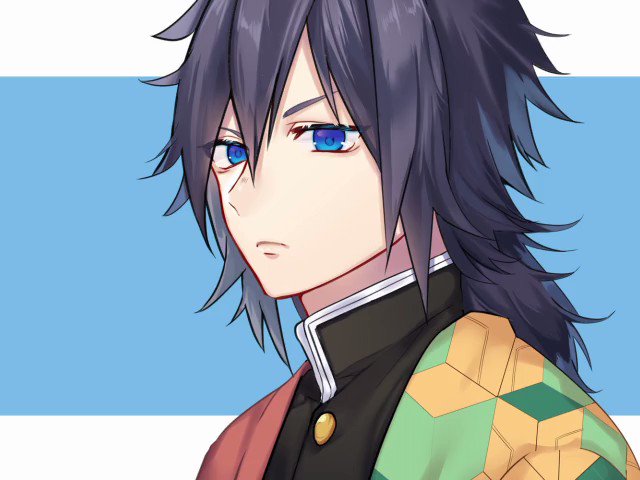 あっし。　@ホーキ部 あつ森狂いさんがTwitterに投稿した冨岡義勇(鬼滅の刃)のイラスト。