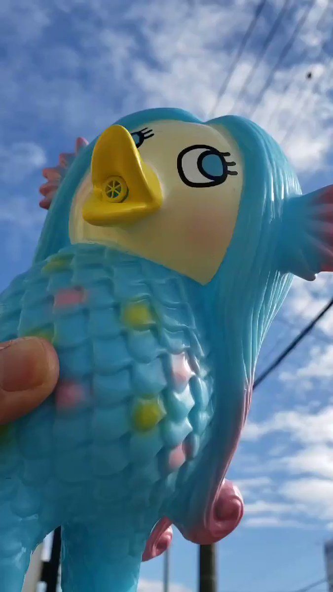 叫ぶアマビエちゃん