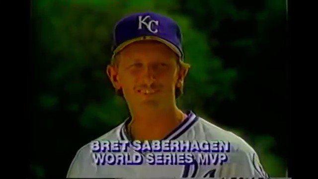 Happy birthday Bret Saberhagen! Hey does this remind you of anything? 
